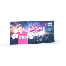 Lade das Bild in den Galerie-Viewer, Matty Valentino Eintrittskarte