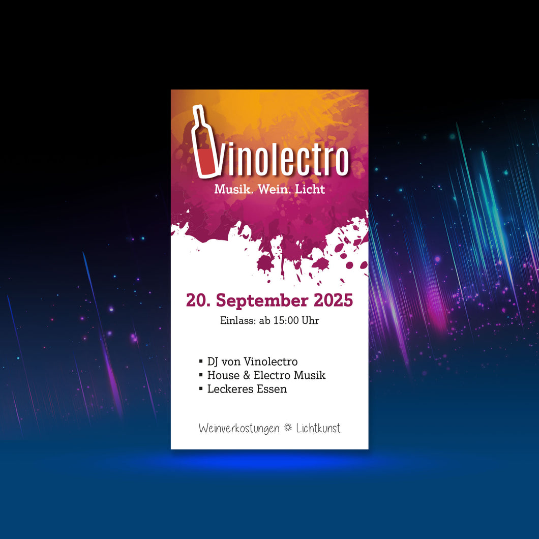VINOLECTRO Eintrittskarte